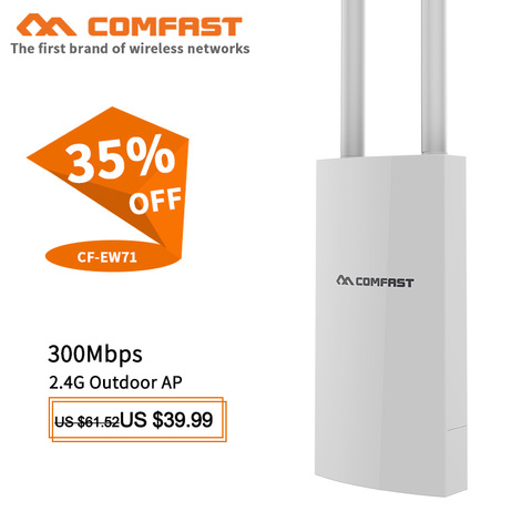 Routeur wi-fi haute puissance, CF-EW71 mb/s, extérieur, routeur AP, Point d'accès, antenne, station de base, 300 ► Photo 1/6