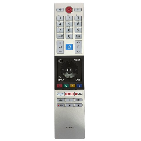 NOUVEAU Remplacement Pour Toshiba TÉLÉVISEUR HD à DEL Télécommande TV CT-8533 CT-8543 CT-8528 ► Photo 1/6