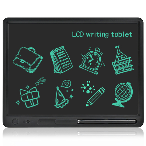 Tablette graphique LCD large 10 et 15 pouces, bloc-notes électronique, planche de bureau, carnet de notes, jouets pour enfants et adultes ► Photo 1/6