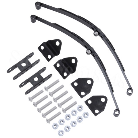 1 Kit de barre en acier de Suspension de ressort à lames rigides pour 1/10 pièces de chenille de roche RC RC4WD D90 ► Photo 1/4