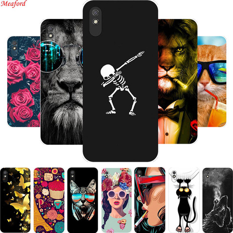 Coque souple en Silicone pour Xiaomi, 6.53 pouces, étui pour Redmi 9A T ► Photo 1/6