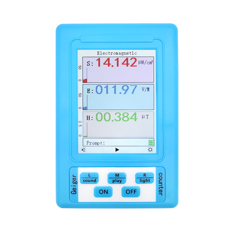 BR-9A Portable détecteur de rayonnement électromagnétique EMF mètre haute précision professionnel dosimètre moniteur testeur ► Photo 1/6