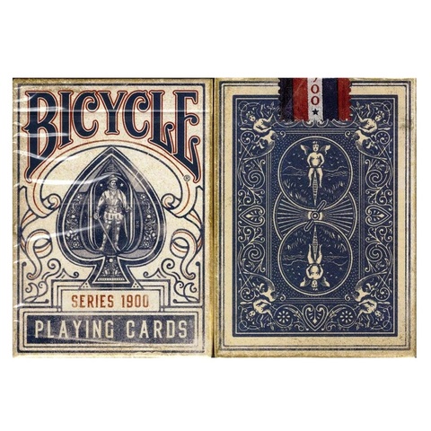 Vélo 1900 série cartes à jouer marqué ellusionniste Vintage Deck USPCC Poker jeux de cartes magiques tours de magie accessoires ► Photo 1/6