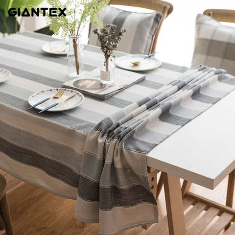 GIANTEX – nappe de Table de cuisine étanche, rectangulaire, couverture de Table à manger ► Photo 1/6