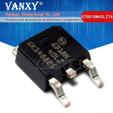 10 pièces IGBT TO252 TO-252 GD18N 40LZ ► Photo 1/3