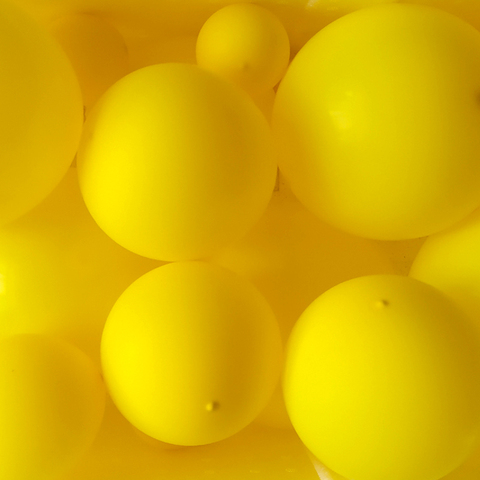 Ballons en Latex jaune, 5/10/12/18/36 pouces, pour activités et célébrations, décor de fête d'anniversaire, journée de l'enfance ► Photo 1/6