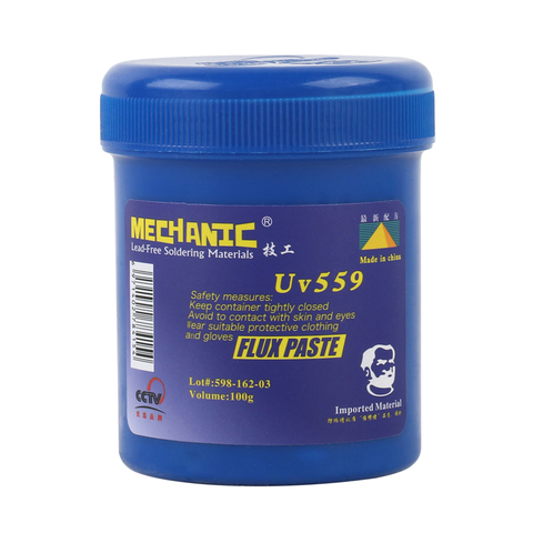 Flux de soudure sans nettoyage, 100g, mécanique UV 559, BGA, réparation de billes de soudure, pâte à souder auxiliaire ► Photo 1/2