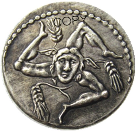 RM(23) pièces de copie en argent plaqué romain antique-49 | ► Photo 1/2