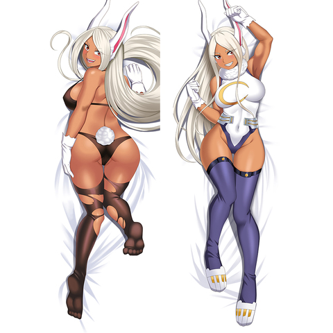 Taie d'oreiller imprimée Double face, taie d'oreiller décorative, Anime Dakimakura My Hero Academia Miruko, literie pour la maison ► Photo 1/5