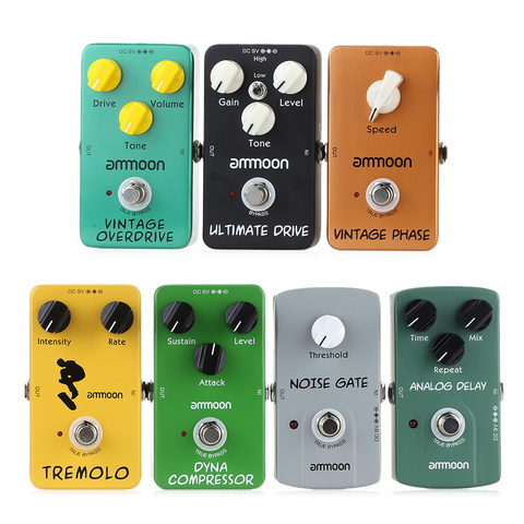 Ammoon – pédale effet de guitare, Vintage Phase Phaser, True Bypass, corps en alliage, accessoires, AP-03 ► Photo 1/6