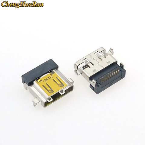 ChengHaoRan-connecteur HDMI 19 broches pour ordinateur portable, 1 pièce, pour ordinateur portable, acer hp, lenovo etc. ► Photo 1/6