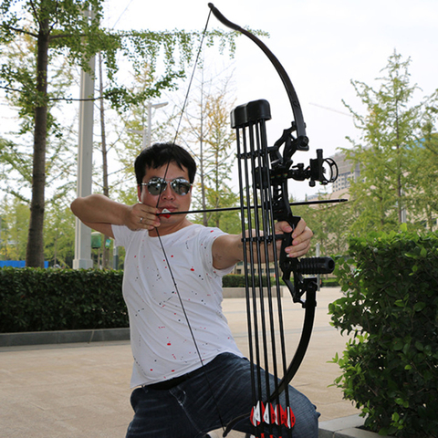 Arc de chasse pour tir à l'arc arc classique avec Point de visée Sports de plein air tir à l'arc 30/40lbs ► Photo 1/6