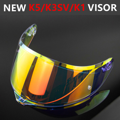 Visière casque intégral pour K5 K3SV K1 nouveau casque de Moto visières Casco Moto K1 visière Capacete K3SV visera K5 lentille pare-brise ► Photo 1/6