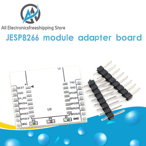 La plaque d'adaptateur de module WIFI série ESP8266 s'applique aux ESP-07, ESP-08, ESP-12E ► Photo 1/6