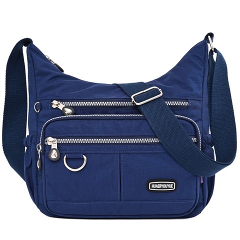 Sac à main en tissu Nylon imperméable pour femmes, sac à bandoulière décontracté de bonne qualité, fourre-tout ► Photo 1/6