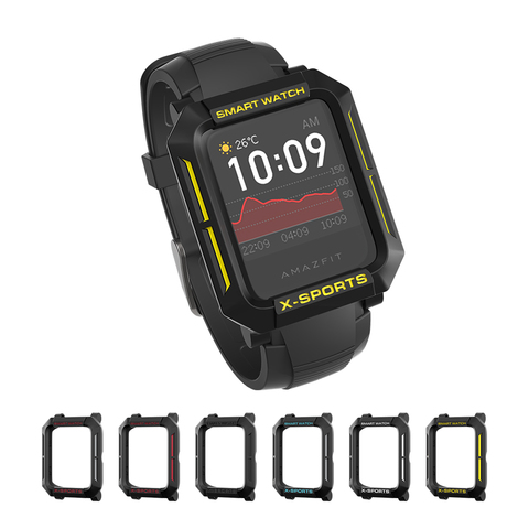 Pour Amazfit Bip étui montre intelligente protecteur pour Xiaomi robuste armure couverture pour Huami Bip Lite Bip S U pare-chocs ► Photo 1/6