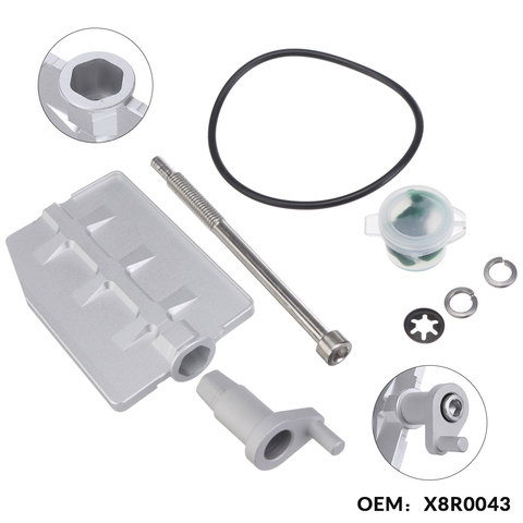 Kit de réparation hochet Aluminium | Valve de collecteur d'admission de moteur, Kit de réparation de rabat tourbillon révision fixe pour BMW Disa M54 3.0 ltr 1 ensemble ► Photo 1/6