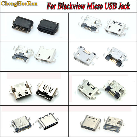2 pièces Micro USB connecteur chargeur charge port prise connecteur pour Blackview BV5500 BV5800 BV6000 BV6100 BV6800 BV7000 pro ► Photo 1/6