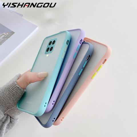 Housse antichoc translucide mat pour Xiaomi Redmi Note 9S 9 K20 Pro Note 7 8 Pro Mi 8 9 10 Lite CC9E CC9 10T Pro POCO X3 ► Photo 1/6