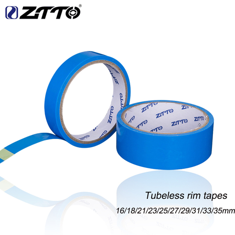 ZTTO vtt vélo de route 10m Tubeless jante bandes largeur 16/18/21/23/25/27/29/31/33mm pour 26 27.5 29 pouces 700c roue de vélo ► Photo 1/6