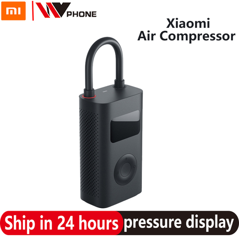 Xiaomi Mijia Portable pompe électrique compresseur d'air intelligent numérique pneu capteur Mi gonflable trésor pour moto voiture football ► Photo 1/6