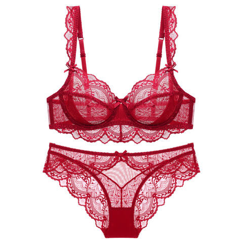 Vente directe du fabricant de nouveaux sous-vêtements pour femmes, ultra-mince, ajouré, grande poitrine, petit soutien-gorge Sexy en dentelle, ensemble de soutien-gorge ► Photo 1/5