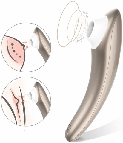 Jouet sexuel Rechargeable et étanche pour femmes et Couples, stimulateur de godets, succion de mamelon cliqué, point G, avec 10 Modes d'aspiration ► Photo 1/5