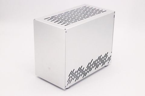 Boîtier pour mini-itx en alliage d'aluminium A4, châssis pour ordinateur de jeu, carte graphique SFX ► Photo 1/6