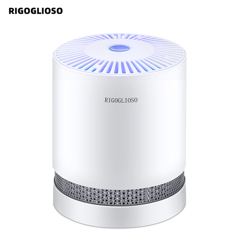 RIGOGLIOSO – purificateur d'air pour maison, véritables filtres HEPA, purificateurs de bureau compacts, Filtration avec veilleuse, nettoyeur d'air GL2109 ► Photo 1/6