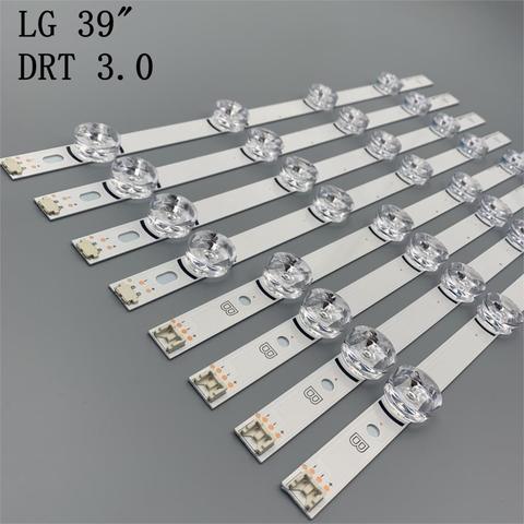 Bande de rétro-éclairage LED pour LG TV, 8 pièces, 39 