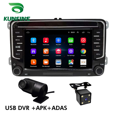 Autoradio pour VW polo golf passat Skoda Octavia rapide voiture lecteur multimédia Android voiture DVD GPS lecteur de Navigation autoradio ► Photo 1/6