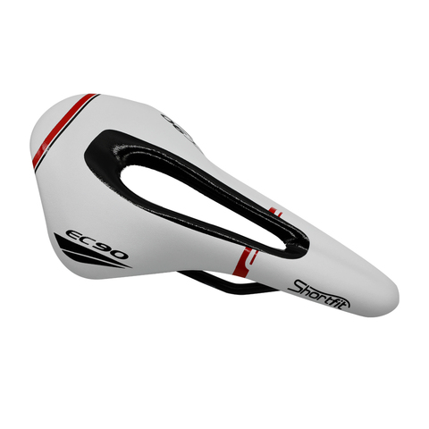 2017 Nouveau vtt carbone selle en cuir pleine PU souple en cuir selle vélo de haute qualité vélo pièces selle vélo de route 116g ► Photo 1/6