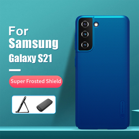 NILLKIN – coque de téléphone pour Samsung Galaxy S21 plus, en PC givré, mat, rigide, avec support cadeau, 12.15 ► Photo 1/6