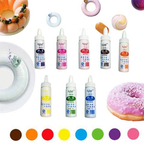 Poudre de gâteau aux fruits, 8 saveurs/ensemble, nouveau colorant alimentaire, couleur Fondant, Macaron, Dessert, autocollants, outils de savon, décoration de gâteaux E5N3 ► Photo 1/6