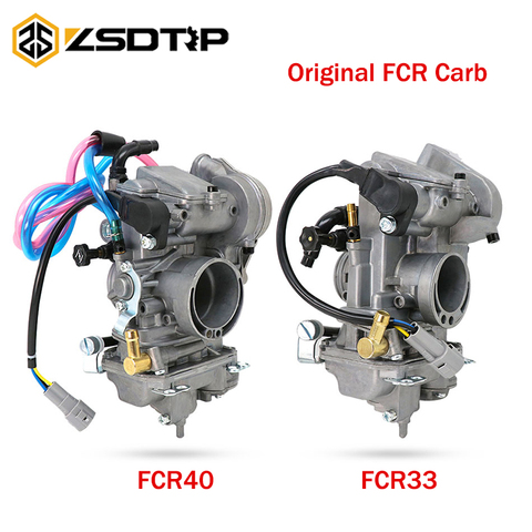 ZSDTRP-carburateur d'origine Keihin FCR, 33mm 38mm 40mm, compatible avec Honda cr33 FCR38 FCR40, CRF150R CRF250 CRF450 XR250 ► Photo 1/6