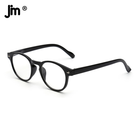 JM printemps charnière femmes hommes lunettes de lecture loupe ronde dioptrie presbyte lunettes ► Photo 1/5