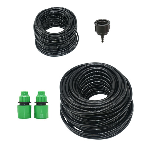 Tuyau d'arrosage de jardin 10m – 30m, Tube d'arrosage Micro goutte-à-goutte en PVC, système d'irrigation de serre 3/5mm 4/7mm 8/11mm ► Photo 1/6