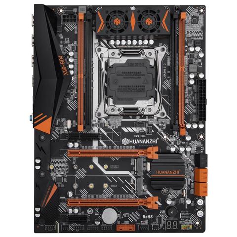 X99 D8 carte mère de jeu Intel X99 LGA2011-3 V3 V4 toutes les séries DDR4 RECC 128GB M.2 NVME wifi USB3.0 serveur Mainboa au-delà de TF ► Photo 1/5