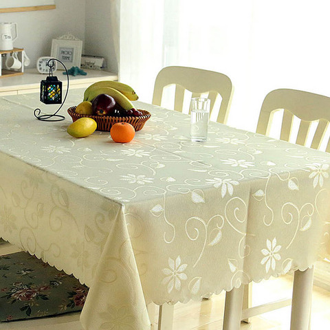 Moderne fleur feuille nappe couverture anti-poussière décor café Table à manger fête maison photographie tissu nappe Toalha De Mesa ► Photo 1/6