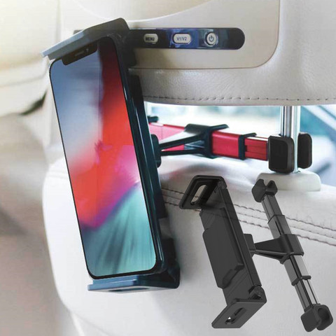 4.7-12.5 pouces universel voiture tablette support de téléphone pour iPad Pro 11 2022 tablette support de voiture siège arrière support de téléphone voiture ► Photo 1/6