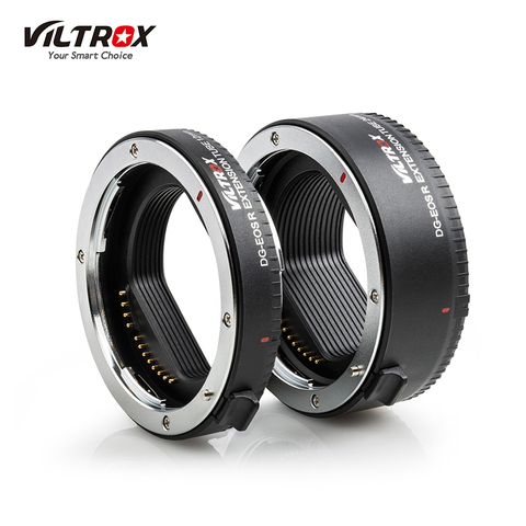 Viltrox DG-EOSR anneau adaptateur pour appareil photo Tube d'extension Macro AF Autofocus pour objectif de montage Canon EOS R vers les appareils photo EOS R RP ► Photo 1/6