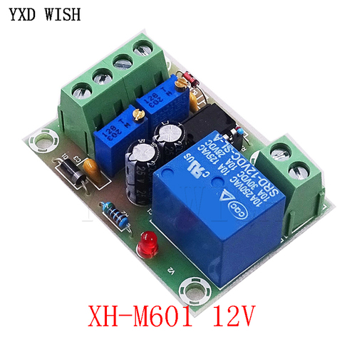 M601 12 V batterie charge tableau de commande XH-M601 chargeur Intelligent panneau de commande d'alimentation charge automatique puissance 12 v 13.8 14.8V ► Photo 1/5