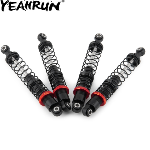 YEAHRUN 90mm/100mm/110mm/120mm alliage métal amortisseur pour D90 Trx4 SCX10 Wraith 1/10 RC voiture ► Photo 1/6