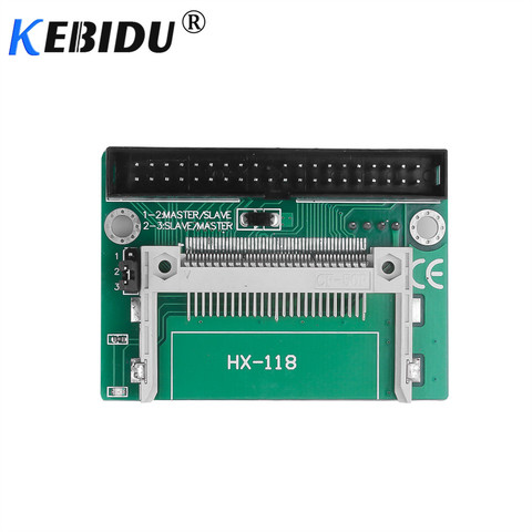 Kebidu CF à IDE adaptateur de carte Flash compacte Bootable 39pin CF à IDE 3.5 