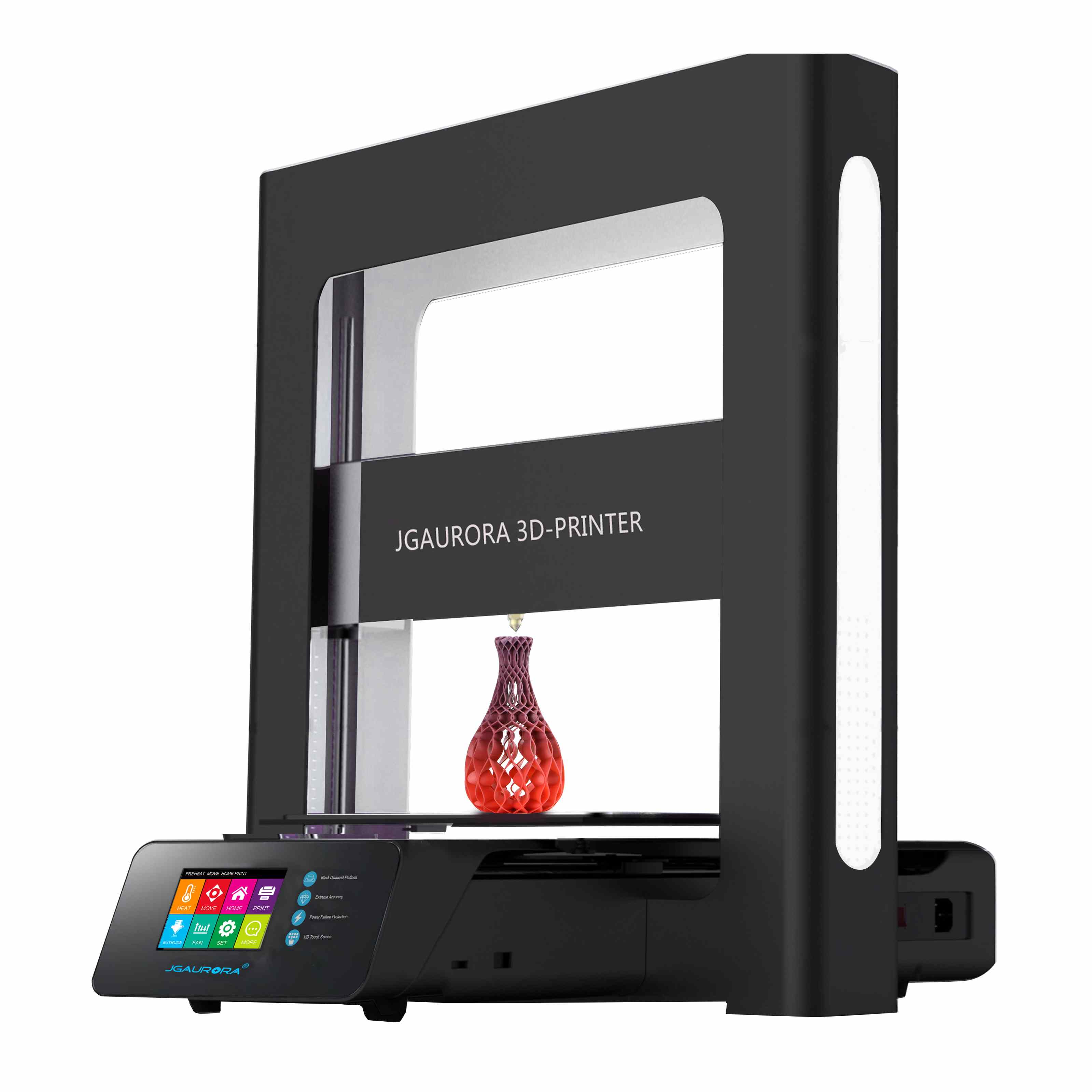 JGAURORA A5S Imprimante 3D de mis à Jour des imprimantes extrême de Grande précision 305*305*320mm 