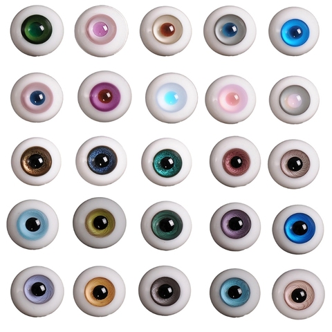 14mm Bjd 1/3 1/4 poupée yeux de verre poupée accessoires verre poupée globe oculaire ► Photo 1/6