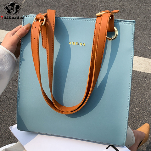 Sacs à Main en cuir pour femmes, sacs Fashion de styliste, Sac à épaule marque de luxe, Sac à poignée supérieure, Sac féminin, 2022 ► Photo 1/6