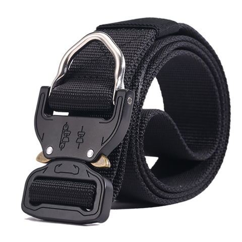 Ceinture tactique nouvelle respirant en plein air en Nylon ceinture militaire de haute qualité en Nylon hommes ceinture d'entraînement en métal boucle multifonctionnelle ► Photo 1/6