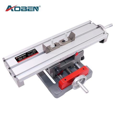 AOBEN – Table de travail pour le travail du bois, Mini étau multifonction pour perceuse, fixation de précision, banc de perçage pour fraisage ► Photo 1/6