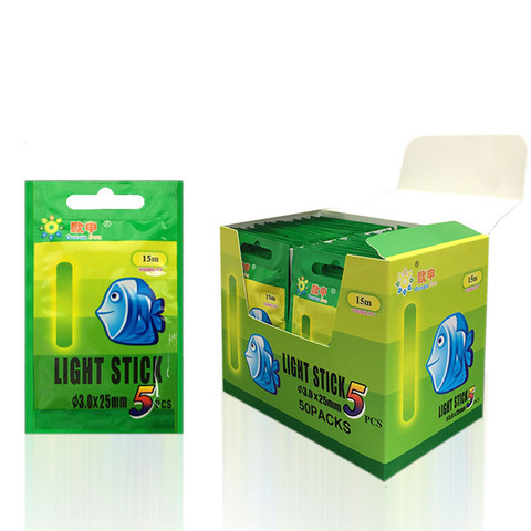 5/20/50 pièces 4.5*37mm flotteur de pêche Fluorescent Lightstick lumière nuit flotteur canne nuit pêche fournitures accessoires de pêche ► Photo 1/6